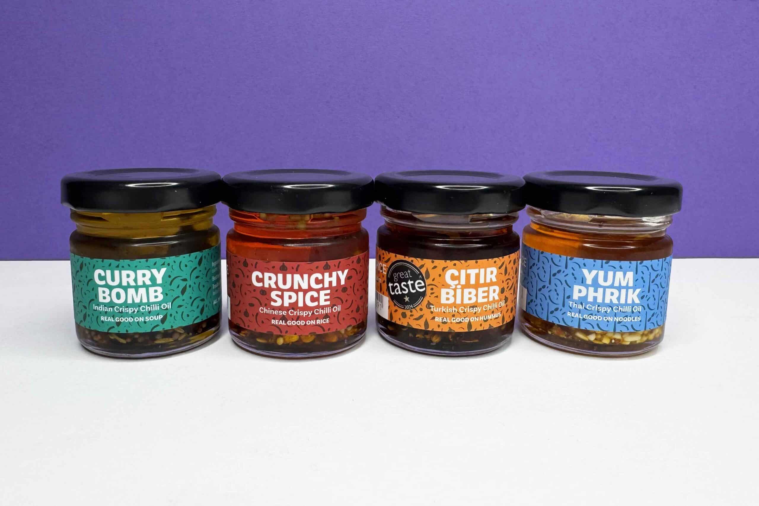 Crispy chili olie
